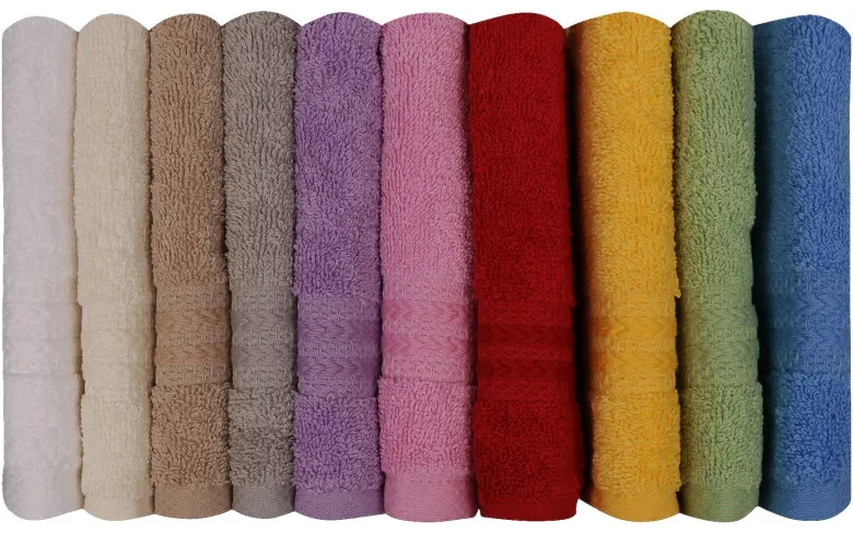 Mijolnir Frottier-Set multicolor Baumwolle B/L: ca. 30x50 cm