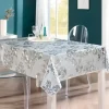 Milano Abwaschbarer Tischbelag Satomi silber B: ca. 140 cm