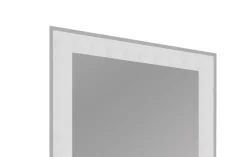 Mirrors & More Digitaldruckspiegel Alina weiß glitzernd B/H: ca. 50x150 cm