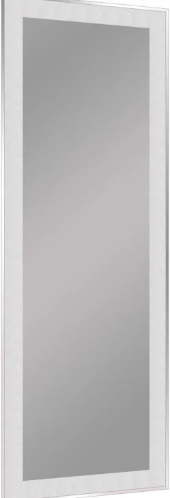 Mirrors & More Digitaldruckspiegel Alina weiß glitzernd B/H: ca. 50x150 cm
