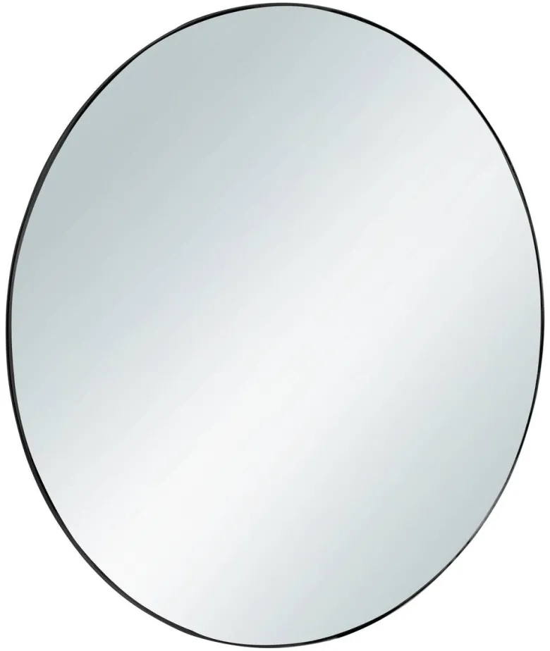Mirrors & More Metallspiegel Esra schwarz D: ca. 50 cm