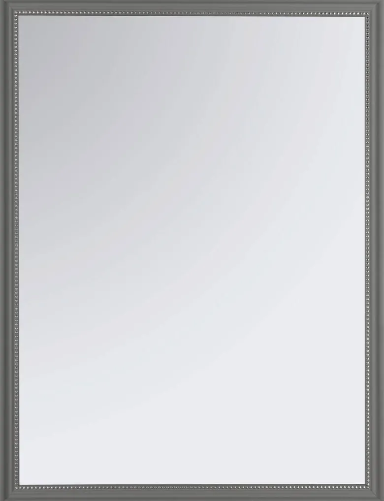Mirrors & More Rahmenspiegel grau Perlgrau B/H: ca. 34x45 cm