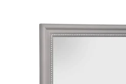Mirrors & More Rahmenspiegel Nadine grau silber Optik B/H: ca. 34x125 cm