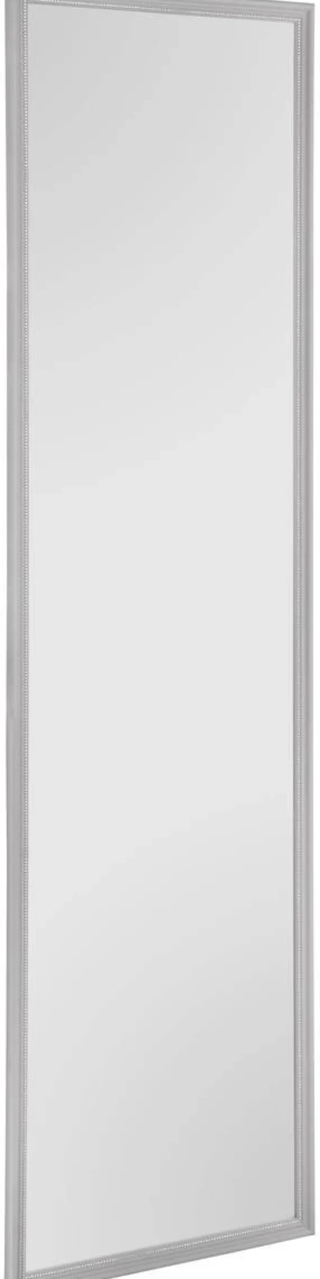 Mirrors & More Rahmenspiegel Nadine grau silber Optik B/H: ca. 34x125 cm