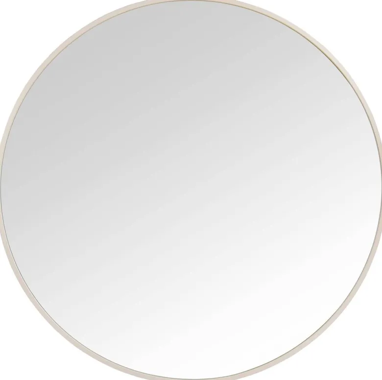 Mirrors & More Rahmenspiegel sand Sand D: ca. 70 cm