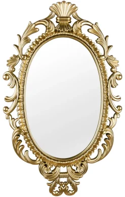 Mirrors & More Rahmenspiegel Sissi gold Optik B/H: ca. 45x73 cm