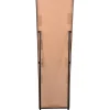 Mirrors & More Standspiegel Britt schwarz Metall B/H/T: ca. 40x160x3 cm
