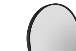 Mirrors & More Standspiegel Britt schwarz Metall B/H/T: ca. 40x160x3 cm
