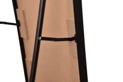 Mirrors & More Standspiegel Britt schwarz Metall B/H/T: ca. 40x160x3 cm