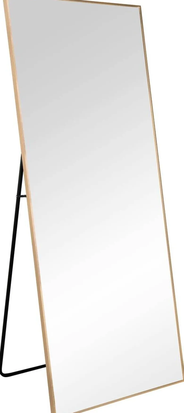 Mirrors & More Standspiegel gold Alumetallic B/H: ca. 70x170 cm