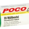 Müllbeutel B/H/T: ca. 22,5x6x6 cm