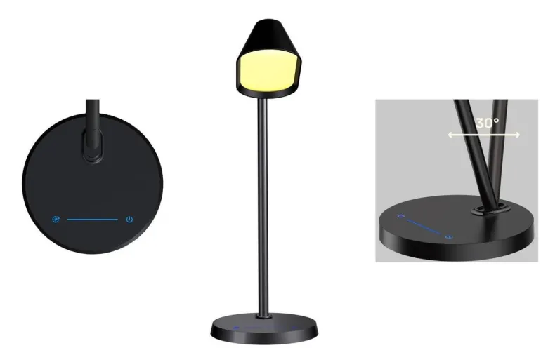 Mmoods LED-Tischlampe B/H/L: ca. 17,5x43x48 cm