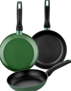 Monix Pfannenset FOREST schwarz Aluminium 3 tlg.