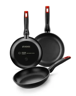 Monix Pfannenset Hermanos Torres schwarz Aluminium 3 tlg.