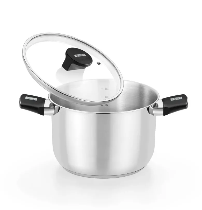 Monix Topfset Elite silber Edelstahl 5 tlg.