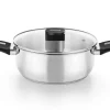 Monix Topfset Elite silber Edelstahl 7 tlg.