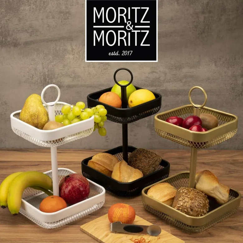 Moritz & Moritz Etagere gold Metall H: ca. 35,5 cm