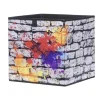 Motivbox Graffiti anthrazit grau B/H/T: ca. 32x32x32 cm