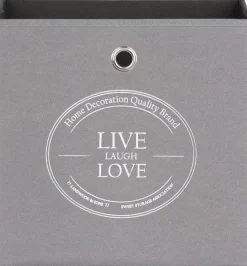 Motivbox Live anthrazit B/H/T: ca. 32x32x32 cm