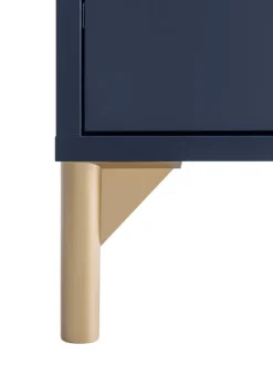 Nachtkonsole Alfa blau B/H/T: ca. 40,3x53,2x33,5 cm