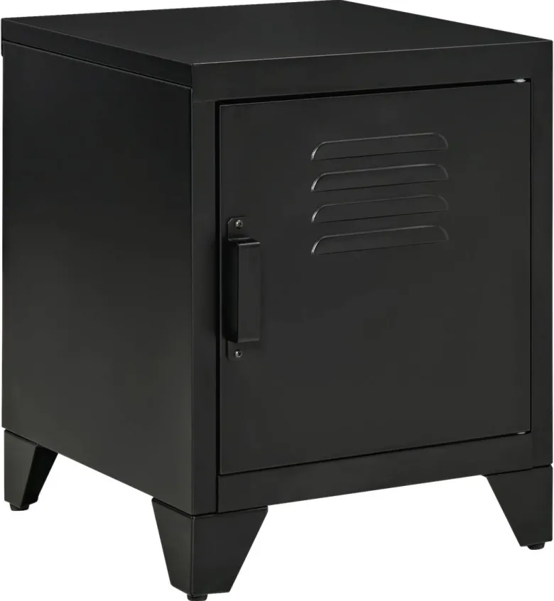 Nachtkonsole 831-429BK schwarz B/H/T: ca. 40x50x40 cm