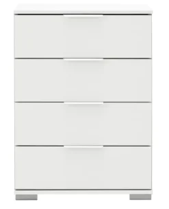 Nachtkonsole Easy Plus Alpinweiß B/H/T: ca. 52x74x38 cm