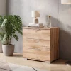 Nachtkonsole Easy Plus Eiche Nachbildung B/H/T: ca. 52x58x38 cm