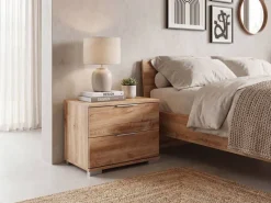 Nachtkonsole Easy Plus Eiche Nachbildung B/H/T: ca. 52x40x38 cm