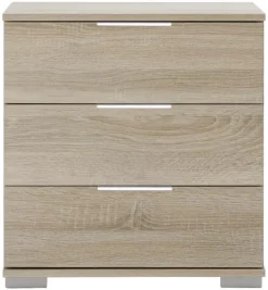 Nachtkonsole Easy Plus Eiche Sägerau Nachbildung B/H/T: ca. 52x58x38 cm