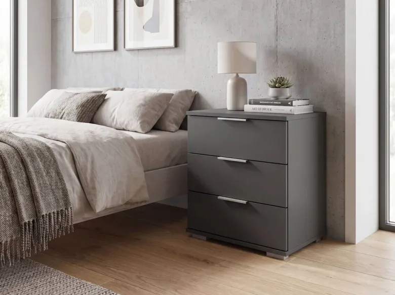 Nachtkonsole Easy Plus Graphit B/H/T: ca. 52x58x38 cm