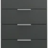 Nachtkonsole Easy Plus Graphit B/H/T: ca. 52x74x38 cm