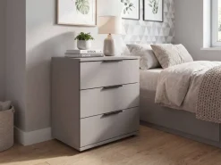 Nachtkonsole Easy Plus Sahara grau B/H/T: ca. 52x58x38 cm