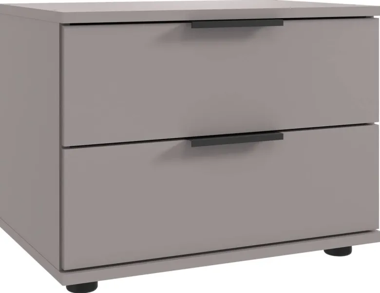 Nachtkonsole Easy Plus Sahara grau B/H/T: ca. 52x40x38 cm