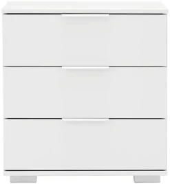 Nachtkonsole Easy Plus weiß B/H/T: ca. 52x58x38 cm