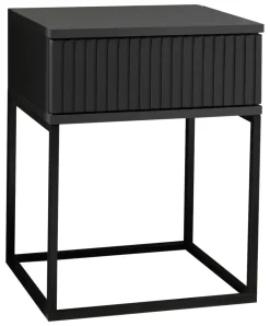 Nachtkonsole Marle Graphit B/H/T: ca. 40x52x39 cm