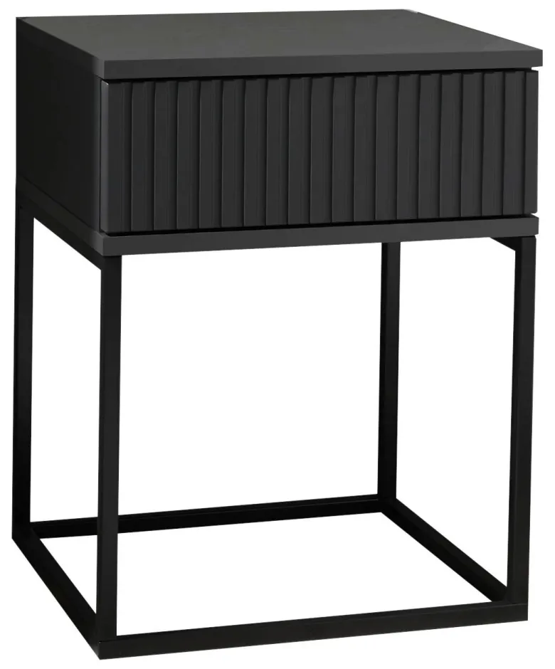 Nachtkonsole Marle Graphit B/H/T: ca. 40x52x39 cm