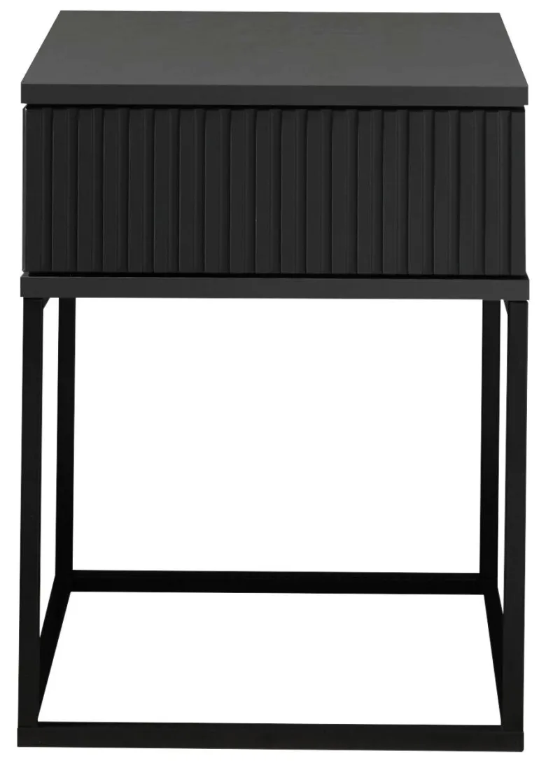 Nachtkonsole Marle Graphit B/H/T: ca. 40x52x39 cm