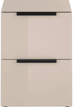 Nachtkonsole Sarino Kaschmir B/H/T: ca. 45x61x40 cm