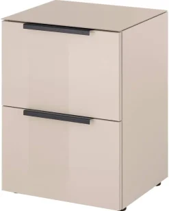 Nachtkonsole Sarino Kaschmir B/H/T: ca. 45x61x40 cm