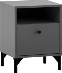 Nachtkonsole Smash anthrazit B/H/T: ca. 40,3x53,2x33,05 cm