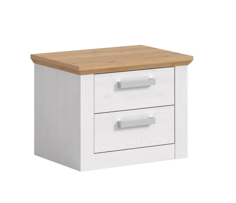 Nachtkonsole VERONA Sibiu Lärche Nachbildung Eiche Artisan Nachbildung B/H/T: ca. 56x43x39 cm