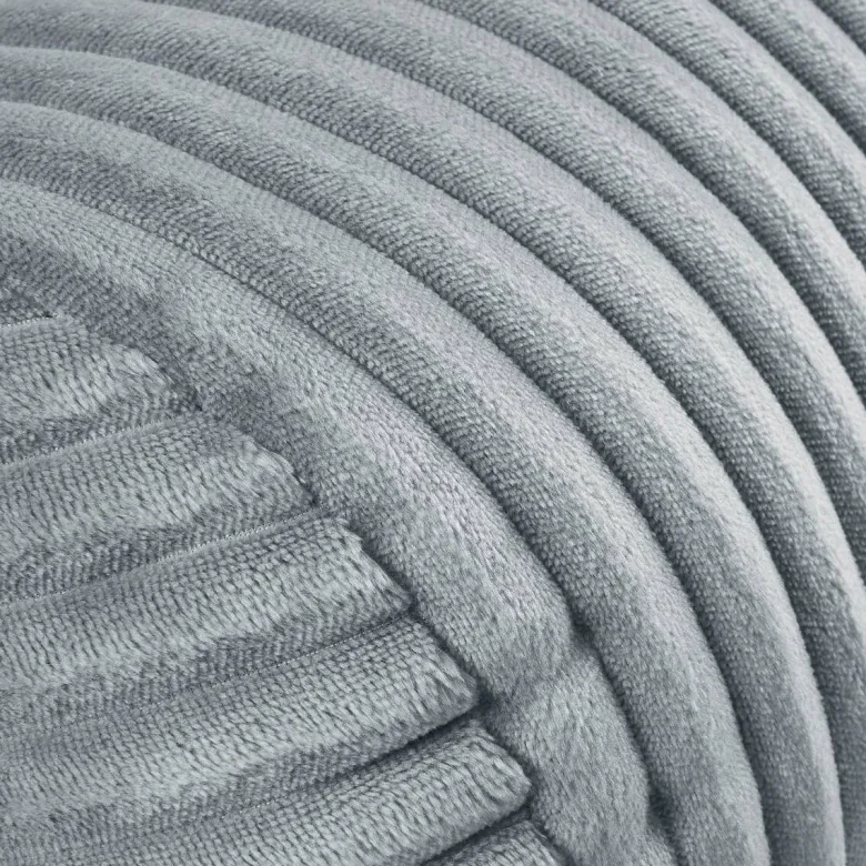 Nackenrolle silber Polyester B/D: ca. 70x22 cm