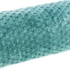 Nackenrolle Wabe petrol Polyester L/D: ca. 70x22 cm
