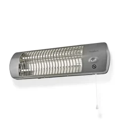 Nedis Badezimmer-Heizung grau Metall B/H/L: ca. 56x16x10 cm ca. 1200 W