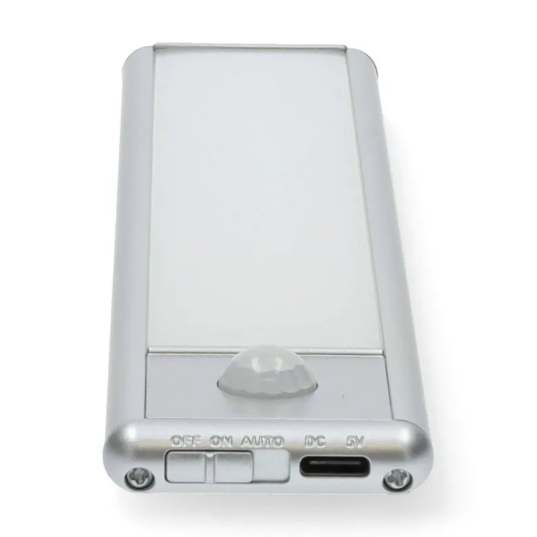 Nedis Schrankleuchte silber Aluminium Polycarbonat B/H/L: ca. 4x20,5x1,4 cm