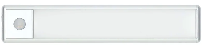 Nedis Schrankleuchte silber Aluminium Polycarbonat B/H/L: ca. 4x20,5x1,4 cm