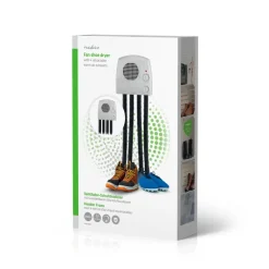 Nedis Schuhtrockner weiß Kunststoff B/H/L: ca. 26x42x9,4 cm ca. 350 W