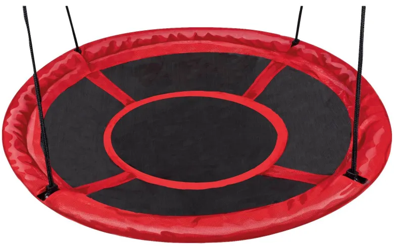 Nestschaukel rot B/H/L: ca. 110x5,5x110 cm