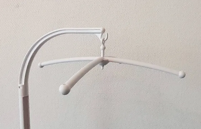 Niermann Mobilehalter für Rundstab B/H/L: ca. 11x6x35 cm