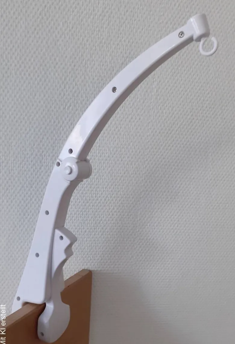Niermann Mobilehalter zum Klemmen B/H/L: ca. 11x6x35 cm